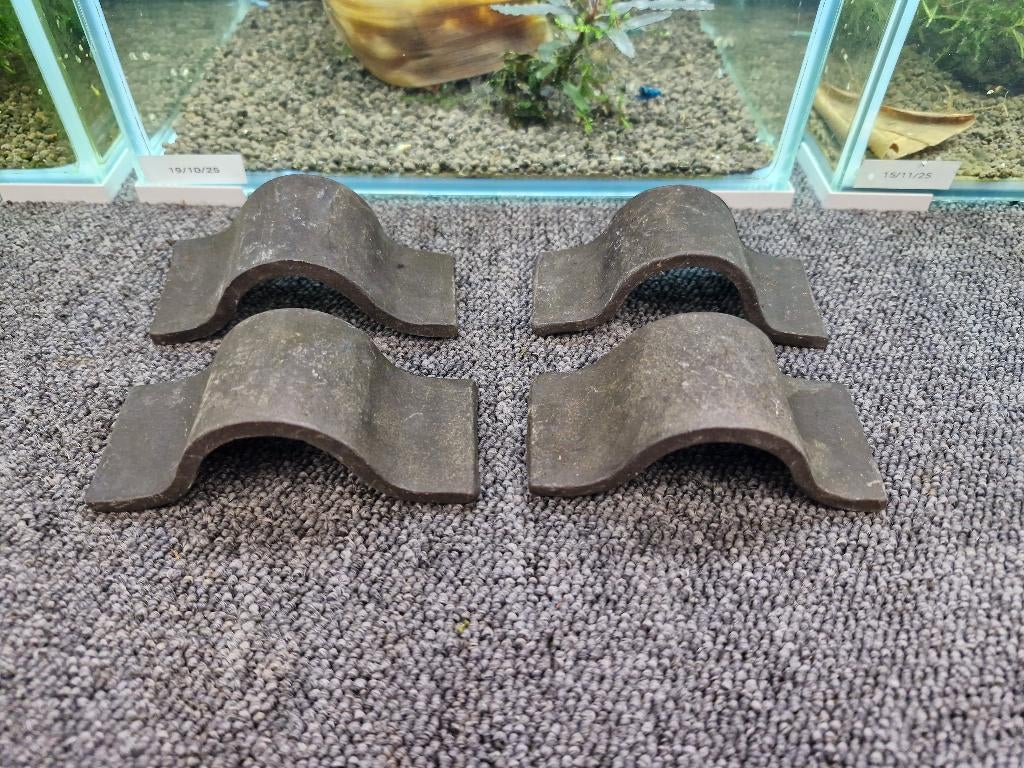 Garnalen schuilplaat Brug nano. 4st, Dieren en Toebehoren, Vissen | Aquaria en Toebehoren, Ophalen, Zo goed als nieuw, Decoratie