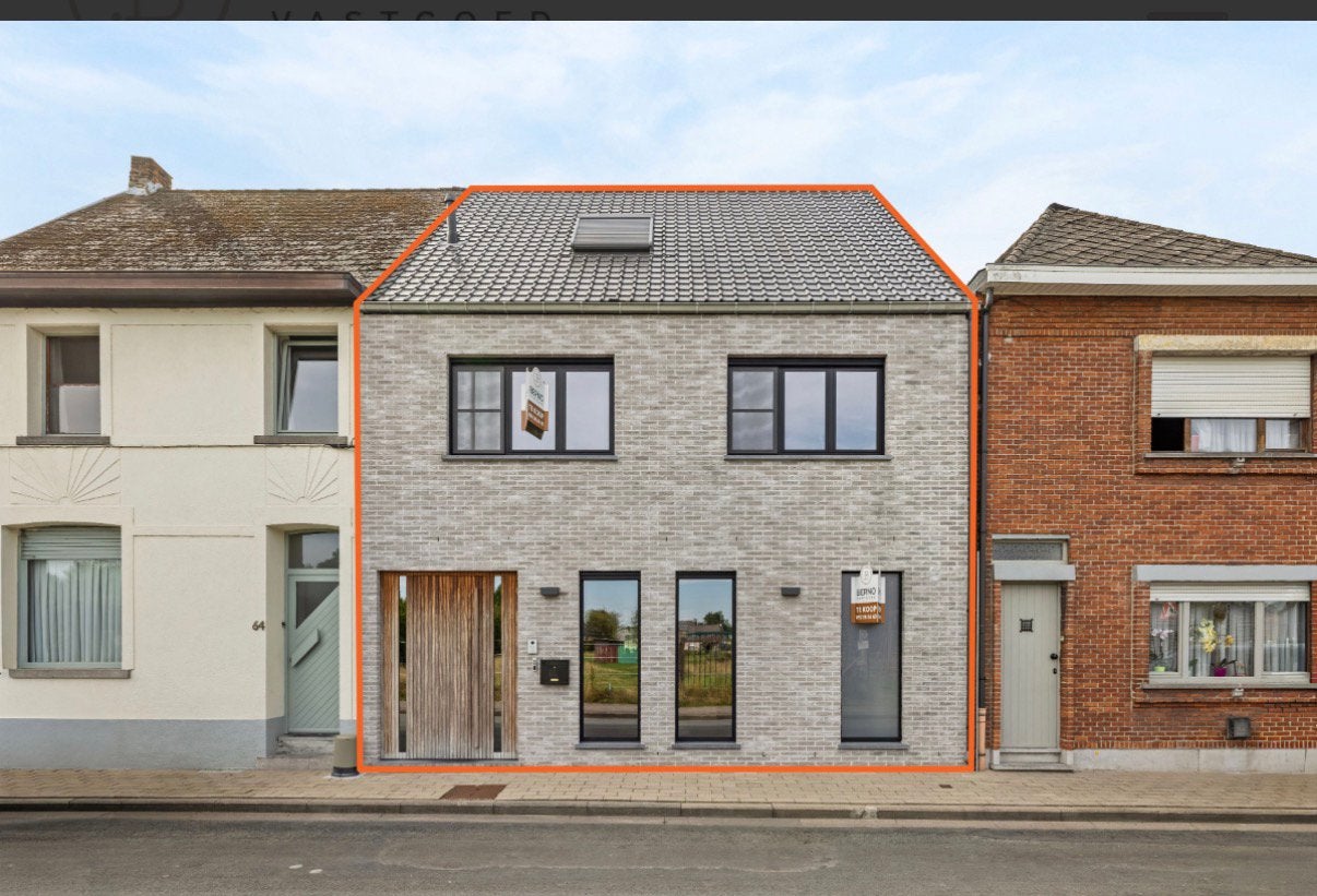 ‼️Te Koop - Volledig gerenoveerde BEN-woning E24, Immo, Maison 2 façades, Province de Flandre-Orientale, 500 à 1000 m², 4 pièces