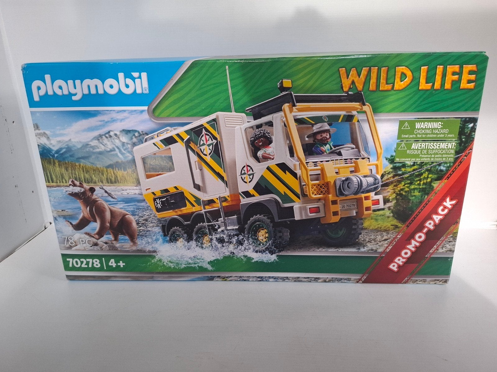 Nieuw Playmobil Wildlife set 70278 Expeditietruck, Kinderen en Baby's, Wild life, Complete set, Voertuig, Nieuw
