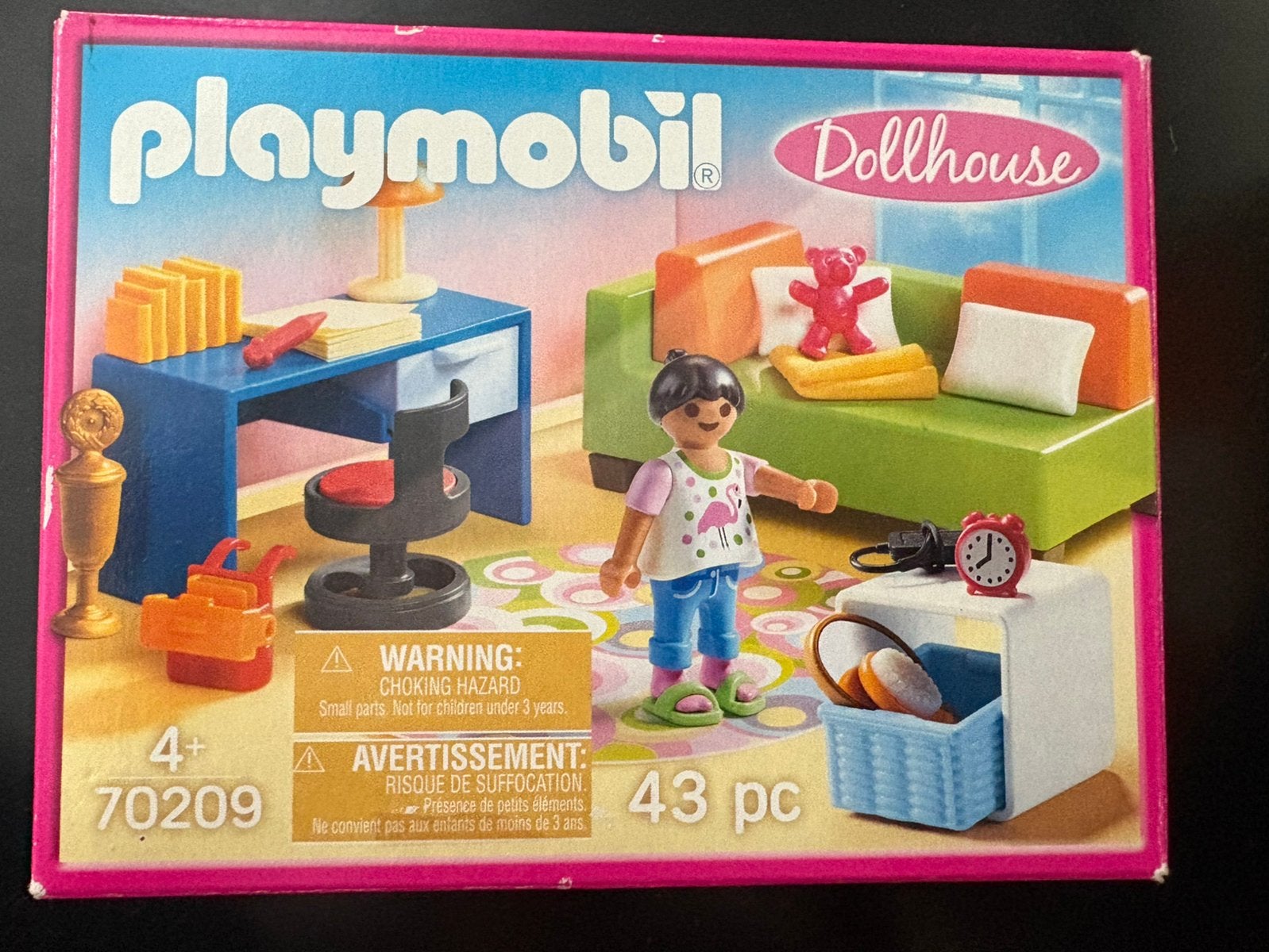 Chambre d'enfant Playmobil Dollhouse avec canapé-lit, Enlèvement ou Envoi, Autres séries, Comme neuf, Autres types