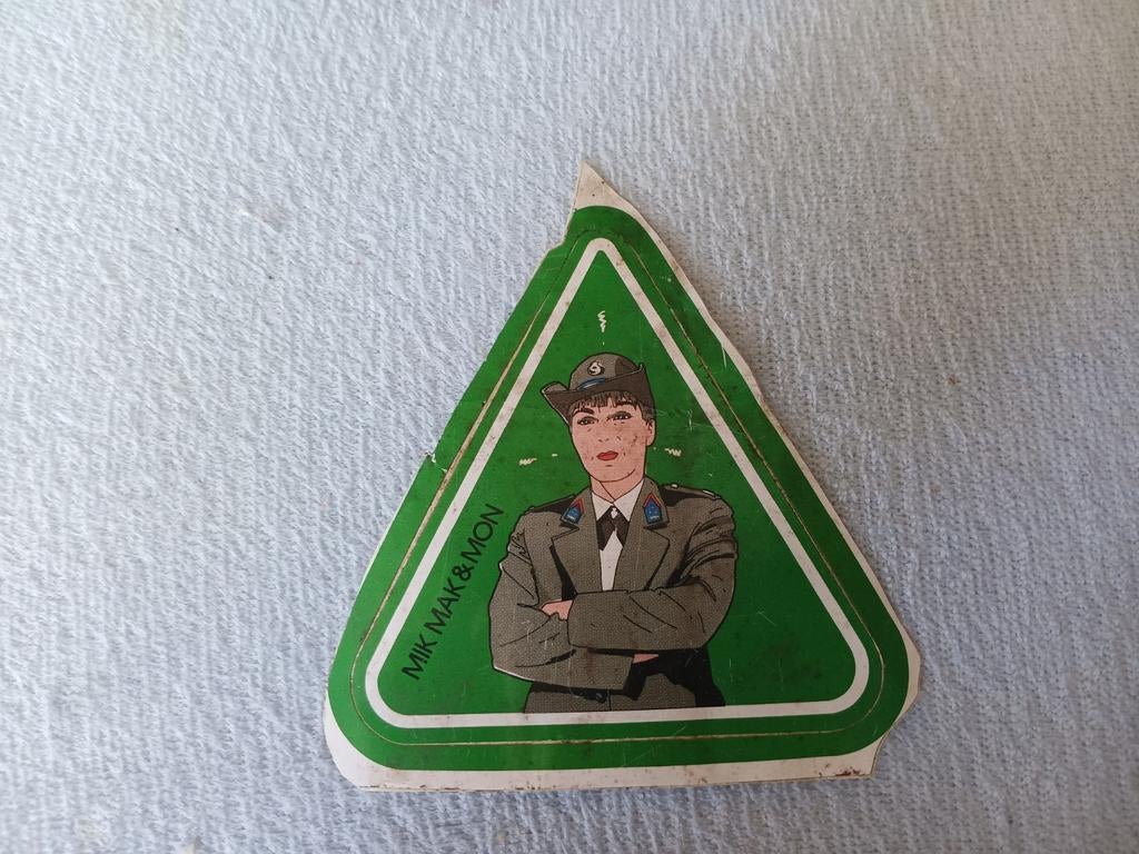 Sticker mik mak mon., Ophalen of Verzenden, Sticker