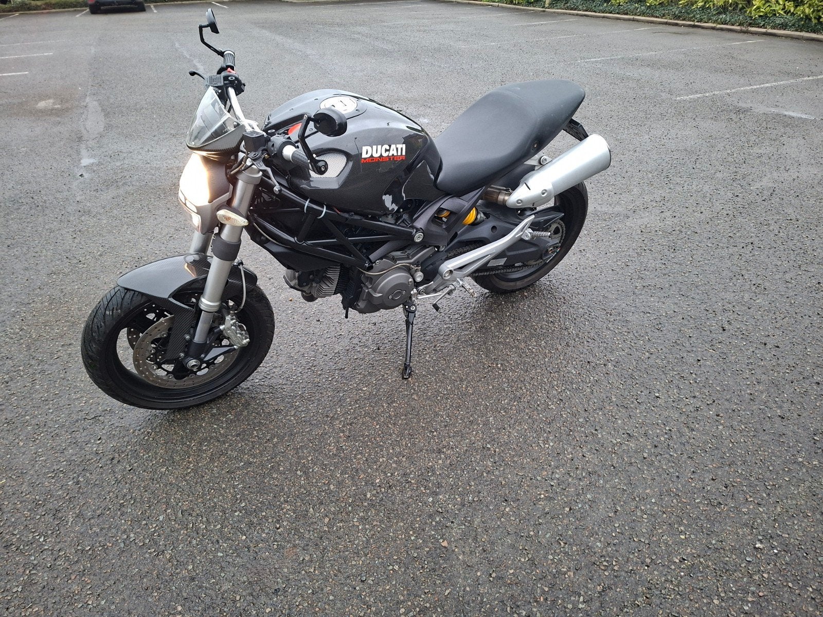 Ducati monster 696 in topstaat, 2 cilinders, Occasion, Particulier, Handgeschakeld
