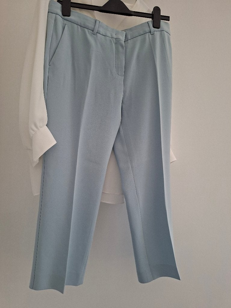 Zomer broek Max Mara maat 42 met blouse Luisa Cerano, Taille 42/44 (L), Trois-quarts, Enlèvement ou Envoi, Max Mara