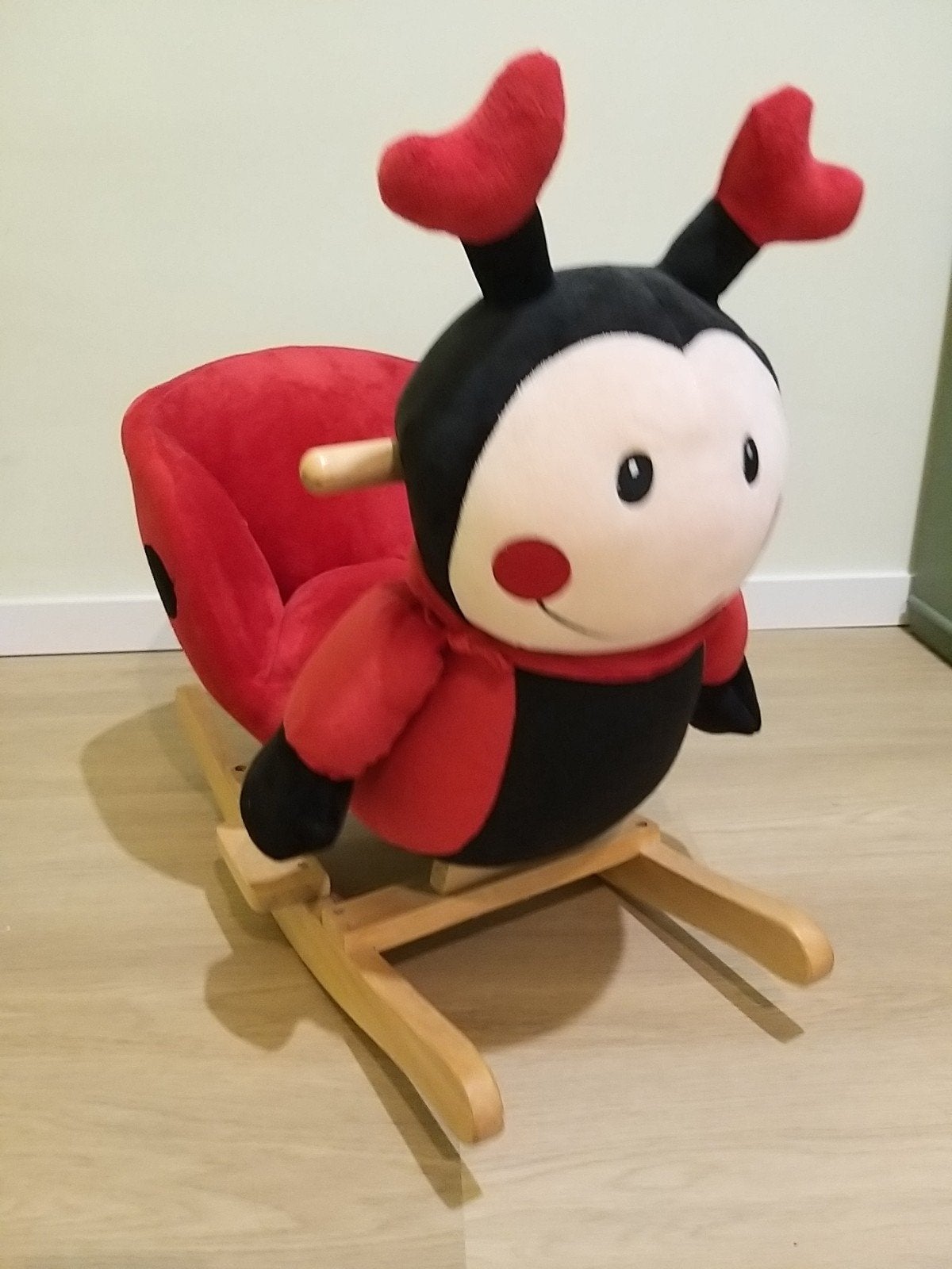 Schommelstoel lieveheersbeestje, Kinderen en Baby's, Speelgoed | Hobbelfiguren, Ophalen
