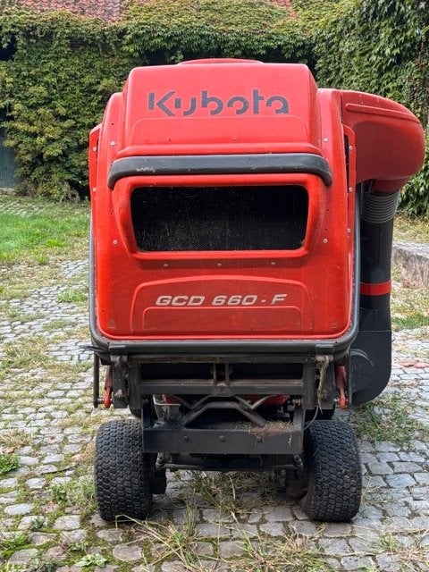 Kubota zitmaaier, Ophalen, Gebruikt, Opvangbak, Kubota