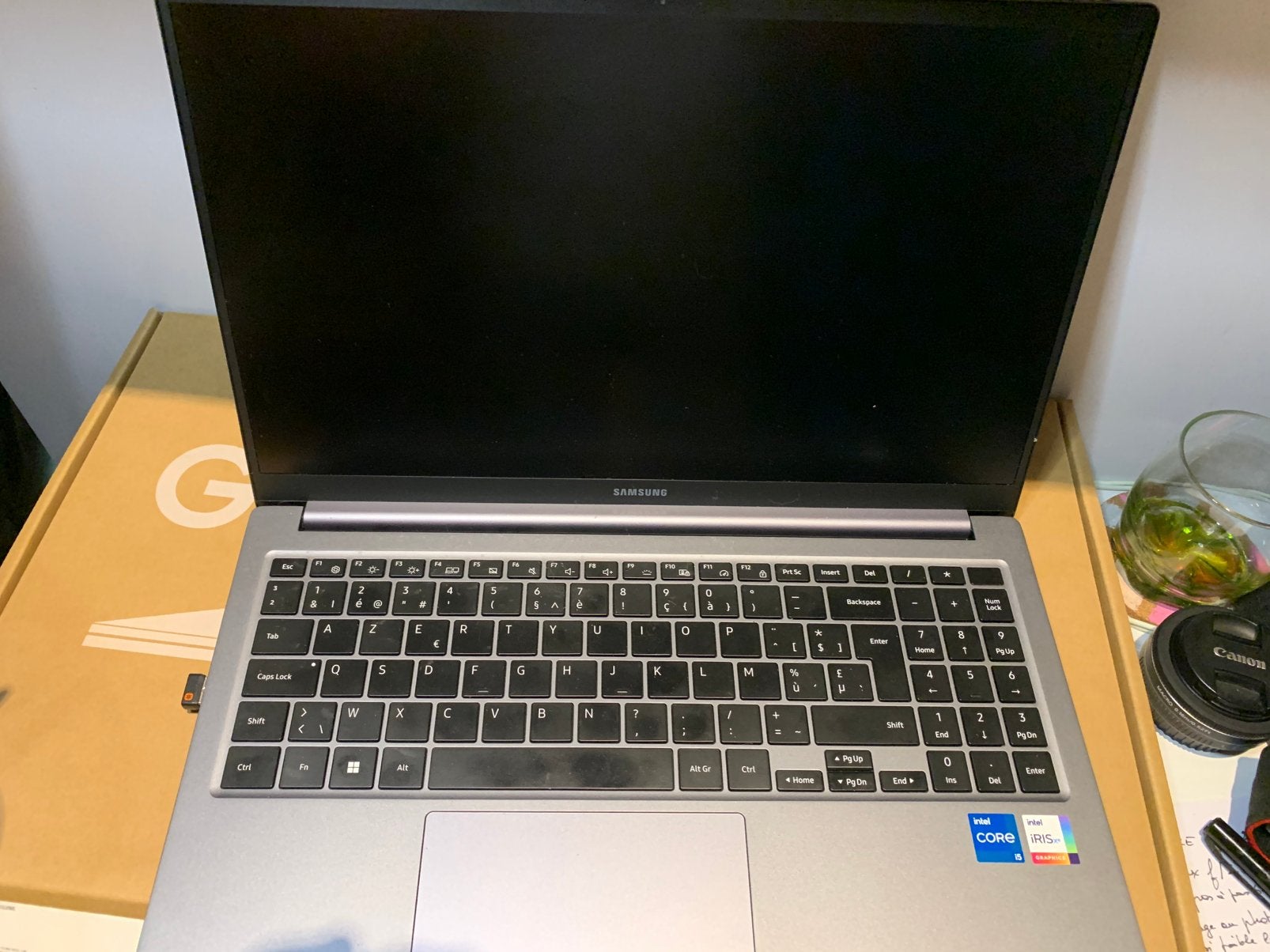 Samsung Galaxy Book4 15,6”Intel Core i5 –8 Go RAM –SSD512 Go, Informatique & Logiciels, Enlèvement, Comme neuf, Azerty, SSD