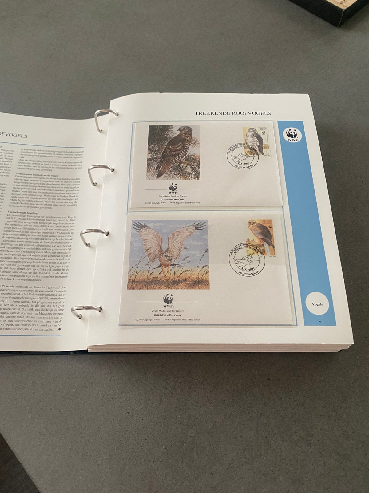 WWF verzamelboeken, Ophalen, Zo goed als nieuw