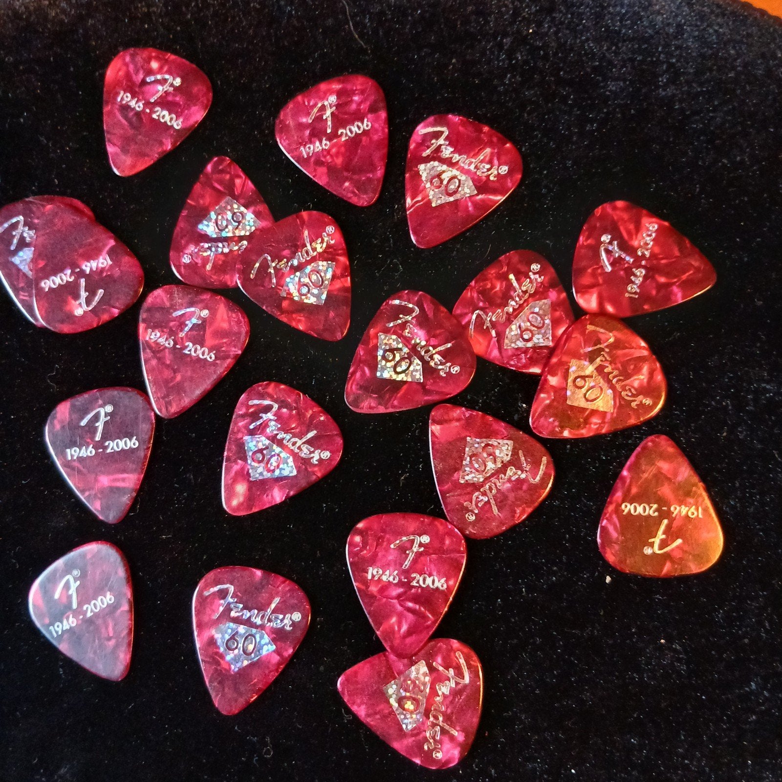 60 anniversary plectrum fender, Ophalen of Verzenden, Fender