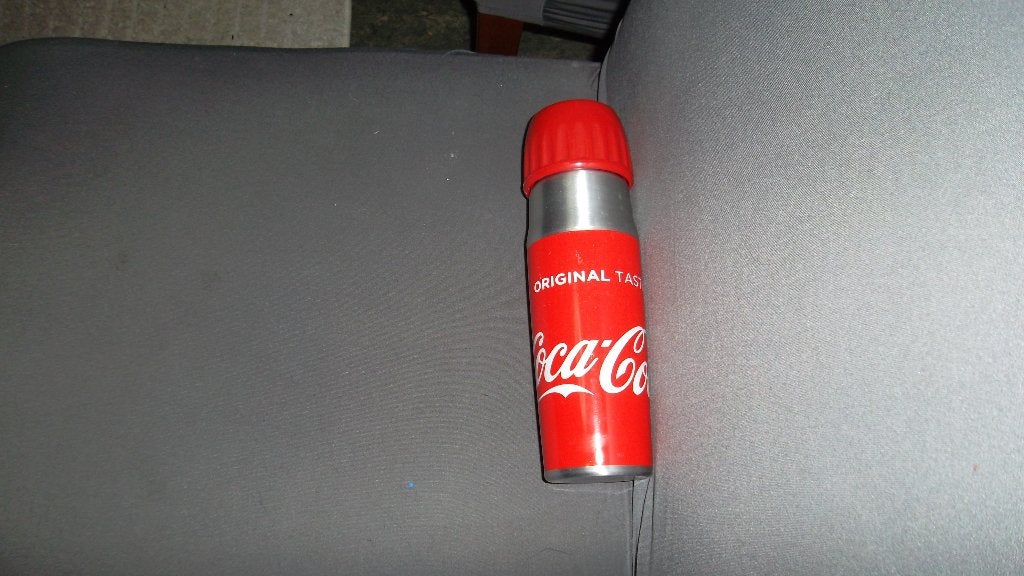 metalen drinkbus van coca cola in rood 4, Verzamelen, Ophalen, Zo goed als nieuw