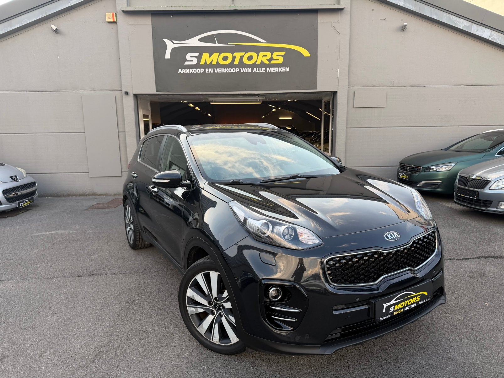 Kia Sportage 1.7CRDi | Camera | Cruise | Gps | Airco |, Autos, Cuir, Achat, Euro 6, Entreprise