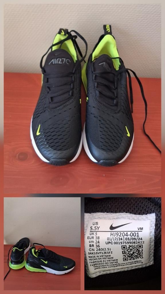 Nike Air Max 270, Ophalen