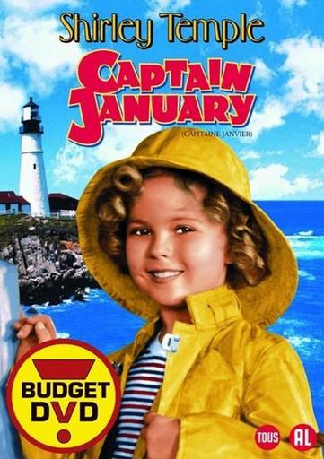 Captain January (1936) Dvd Shirley Temple, Gebruikt, Alle leeftijden, Ophalen of Verzenden, Komedie