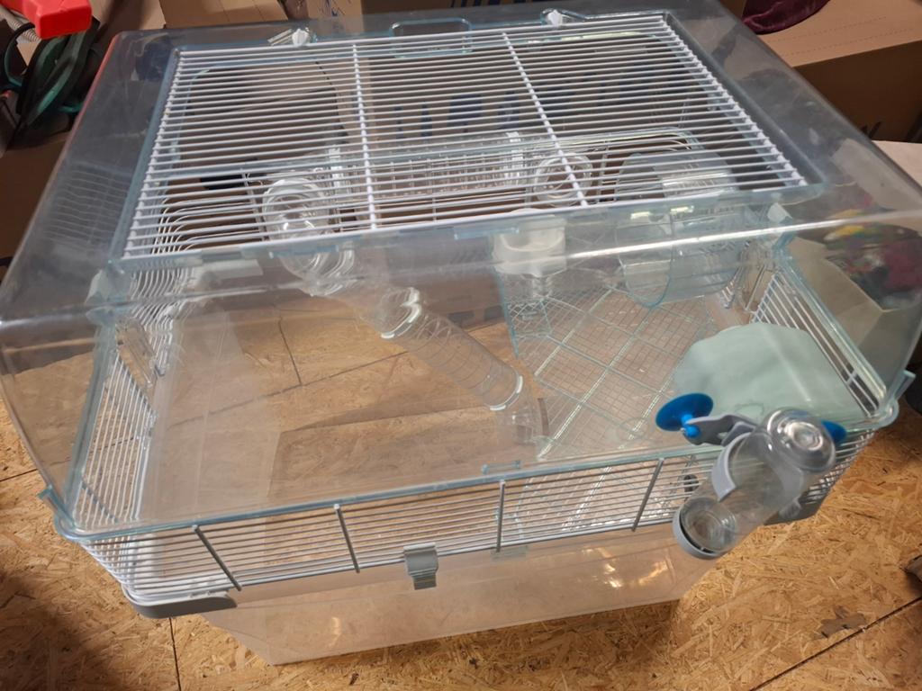 Hamsterkooi, Ophalen