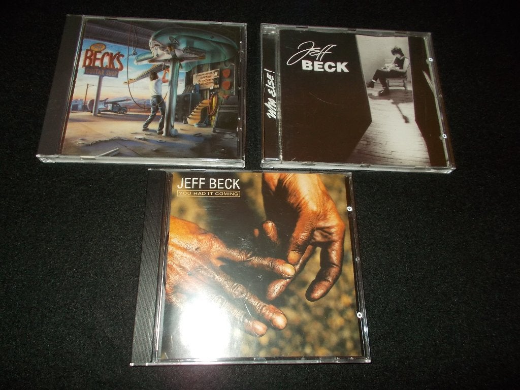 JEFF BECK - 3CD's samen te koop in 1 Lot, CD & DVD, CD | Rock, Enlèvement, Utilisé, Progressif