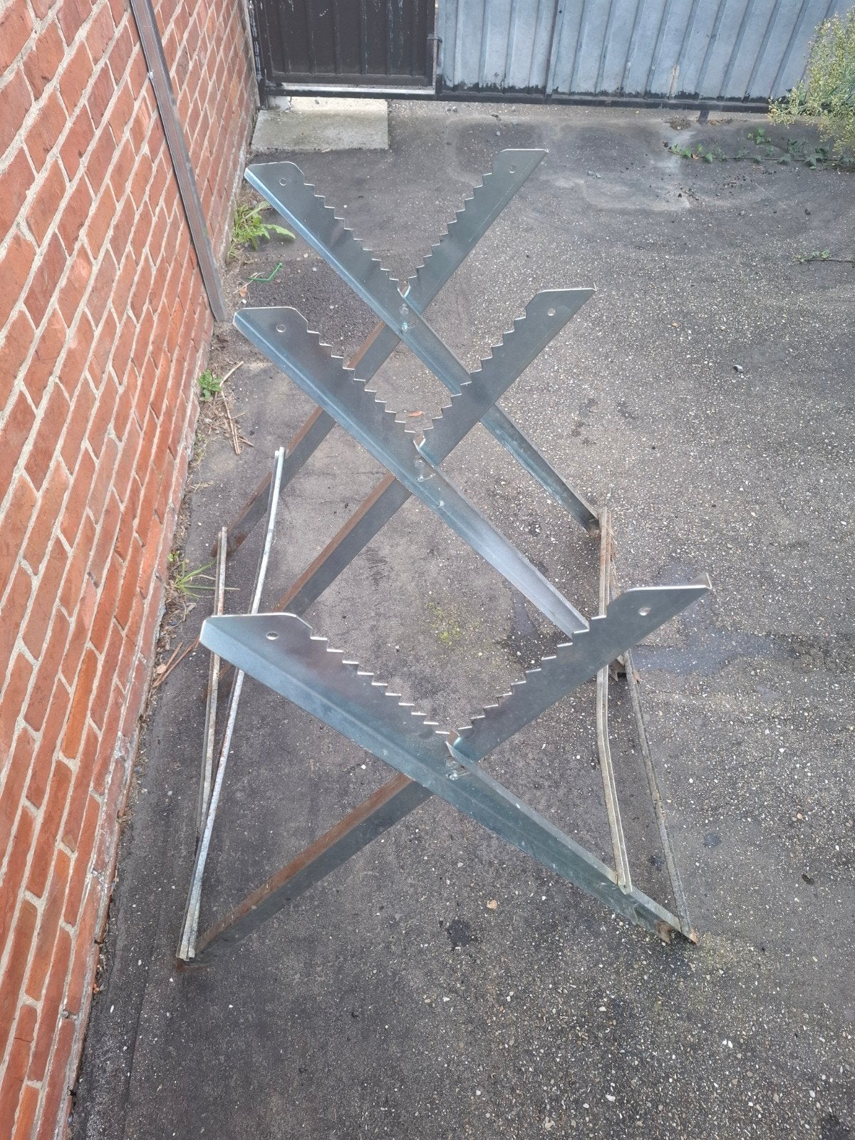 Zaagbok ijzer, 6 m³ of meer, Ophalen, Stammen