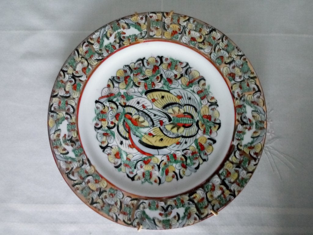chinees bord - schotel diameter 26 cm, Ophalen