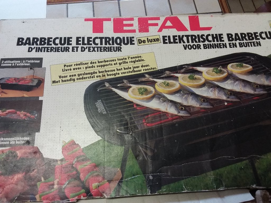 BARBECUE, Enlèvement, Utilisé, TEFAL, Avec accessoires