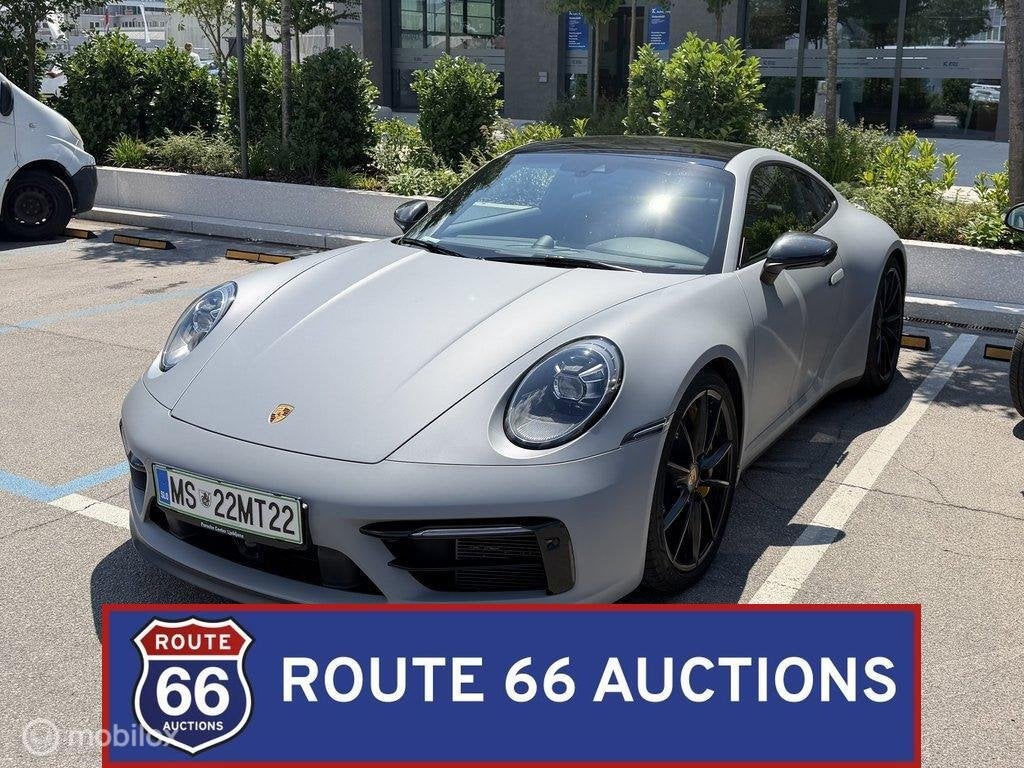 Porsche 911 Carrera 4S | 2019 | Route 66 Auctions, Gebruikt, Zwart, Bedrijf, Handgeschakeld