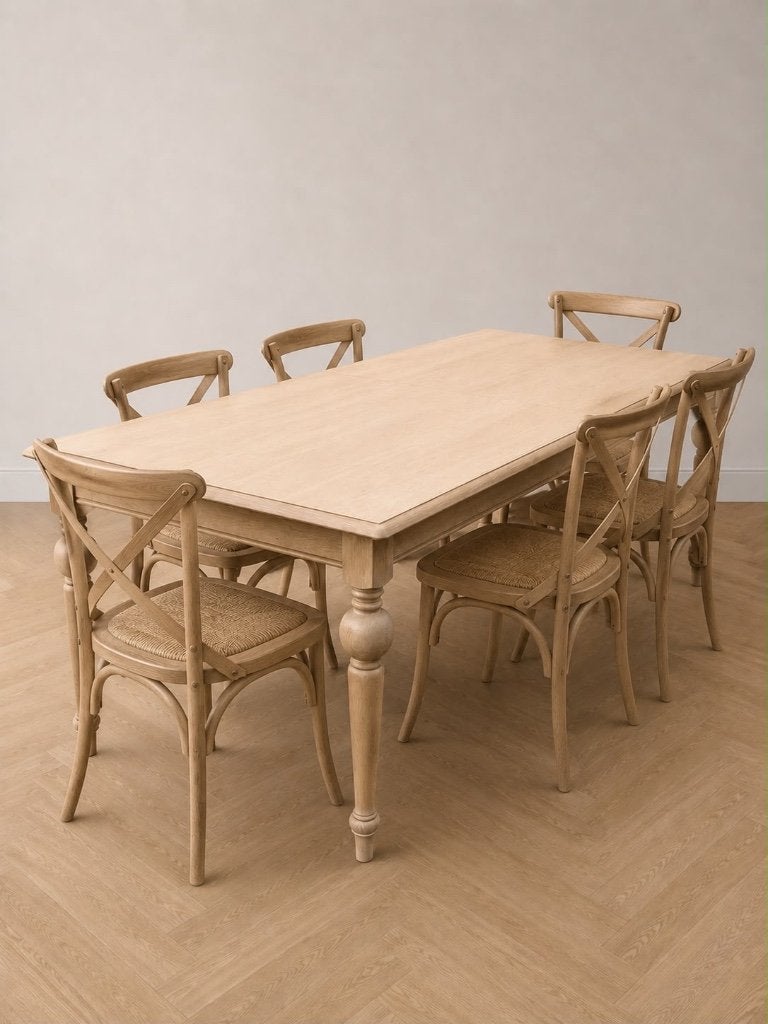 Landelijke eettafel, Enlèvement, Comme neuf