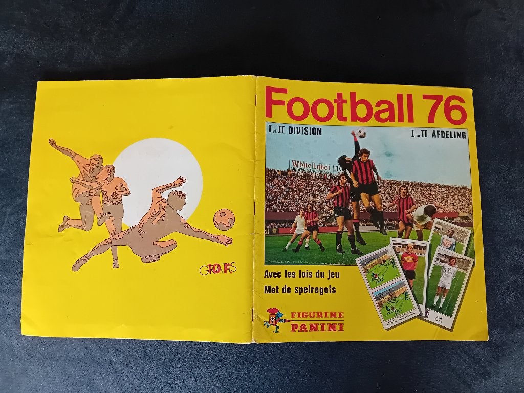 panini stickerboek Football 76, Verzamelen, Ophalen of Verzenden, Zo goed als nieuw, Sport