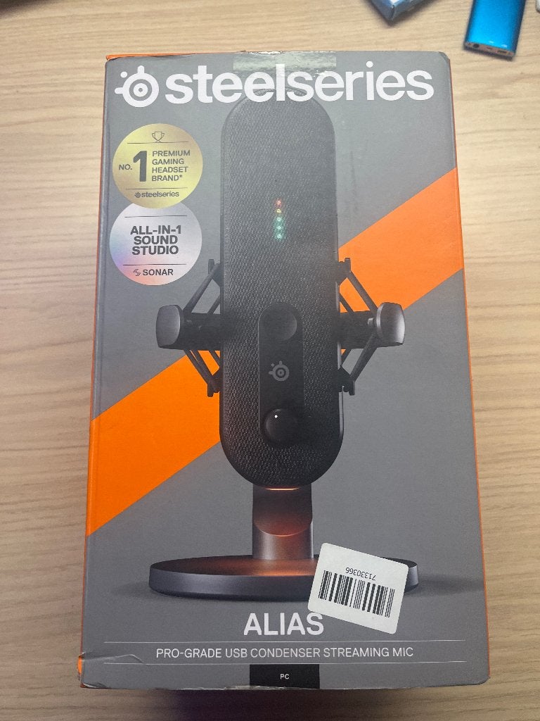 Steelseries microfoon, Verzenden, Nieuw