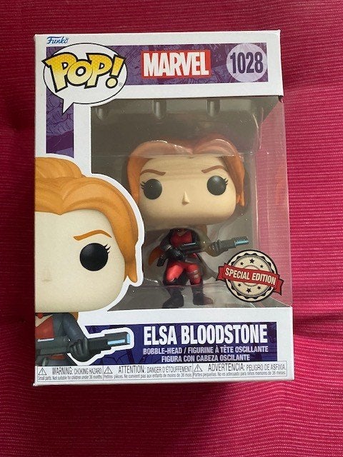 Funko Pop Marvel 1028 Elsa Bloodstone, Enlèvement, Neuf