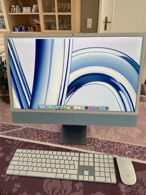 Apple iMac 24 inch M1 / 8-cores (2023) - als nieuw, Computers en Software, Apple Desktops, Zo goed als nieuw, iMac, SSD, 4 Ghz of meer