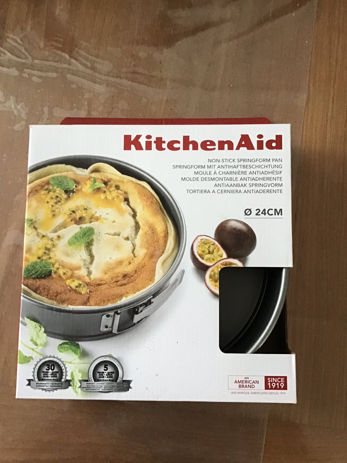 Kitchenaid springvorm 24cm nieuw, Ophalen, Nieuw, Taarten, Bakvorm