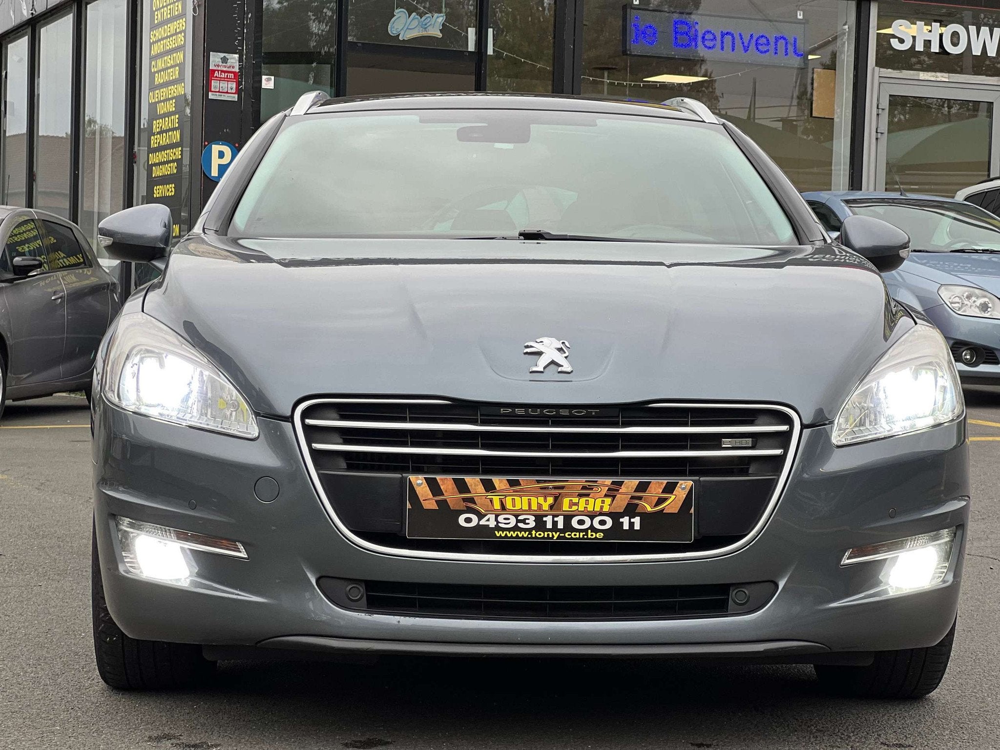 Peugeot 508 508 SW 2.0 HDi Active Auto (bj 2012, automaat), Auto's, Euro 5, Gebruikt, Zwart, 4 cilinders