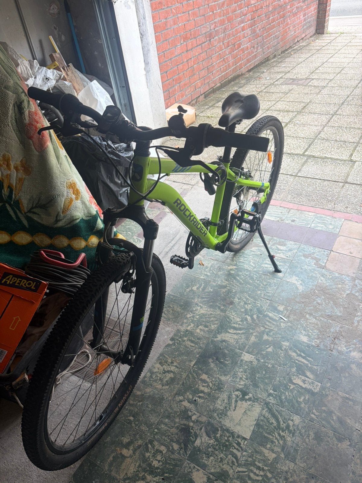 VTT B'Twin Rockrider ST 100 — Taille adulte S/M — bon état, Ophalen, Zo goed als nieuw