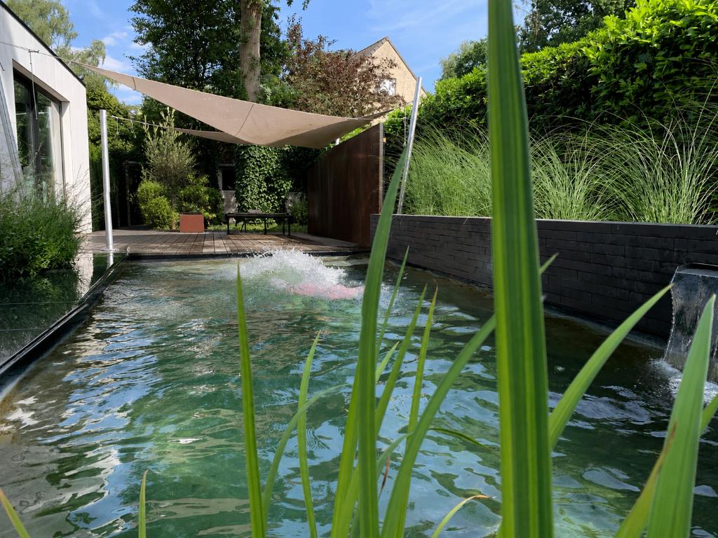 4x Umbrosa Ingenua aluminium palen 2,6m, Tuin en Terras, Ophalen, Gebruikt