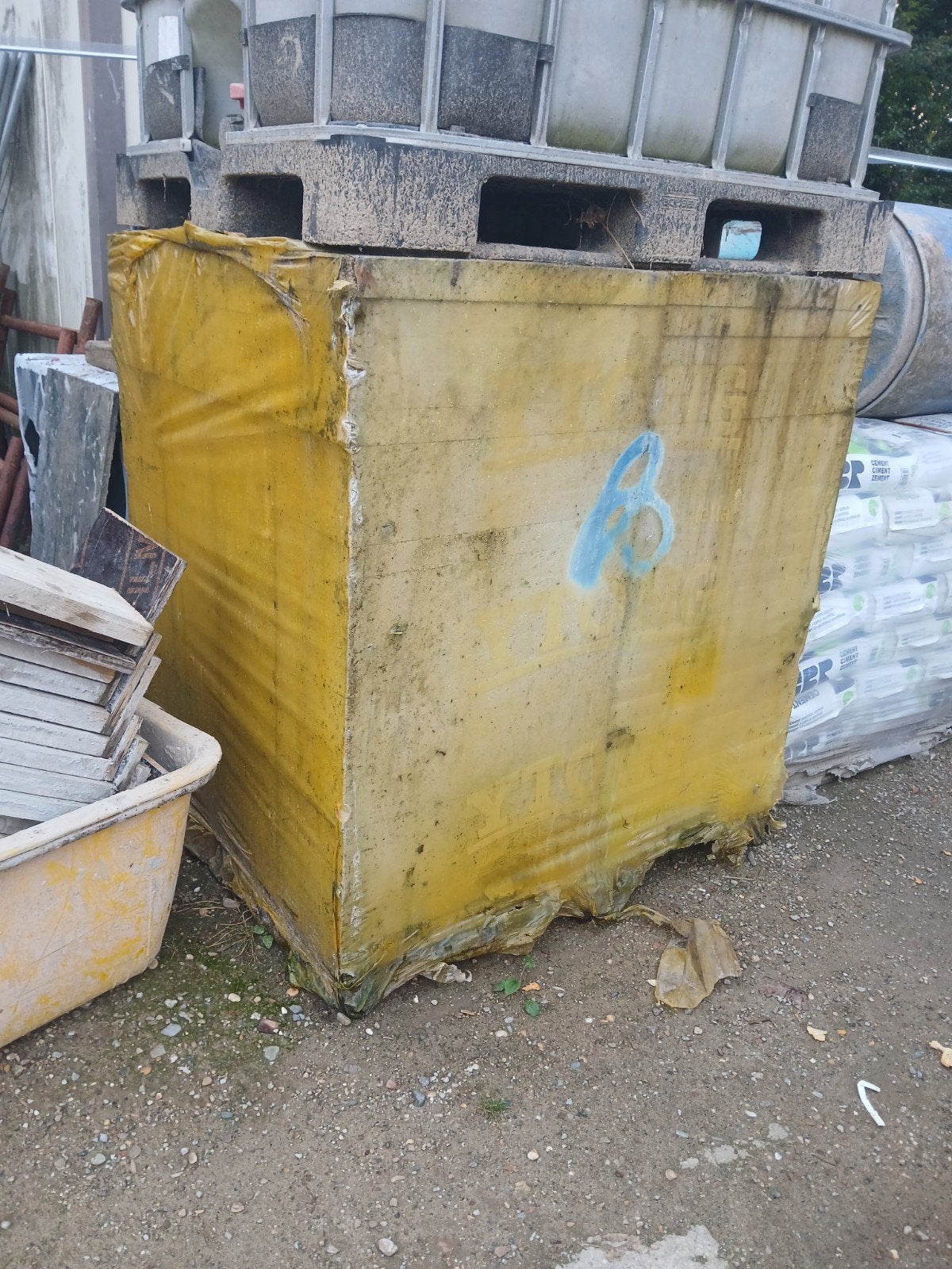 Volledige pallet 176 stuks 60x5x25 ytong cellenbeton stenen, Enlèvement
