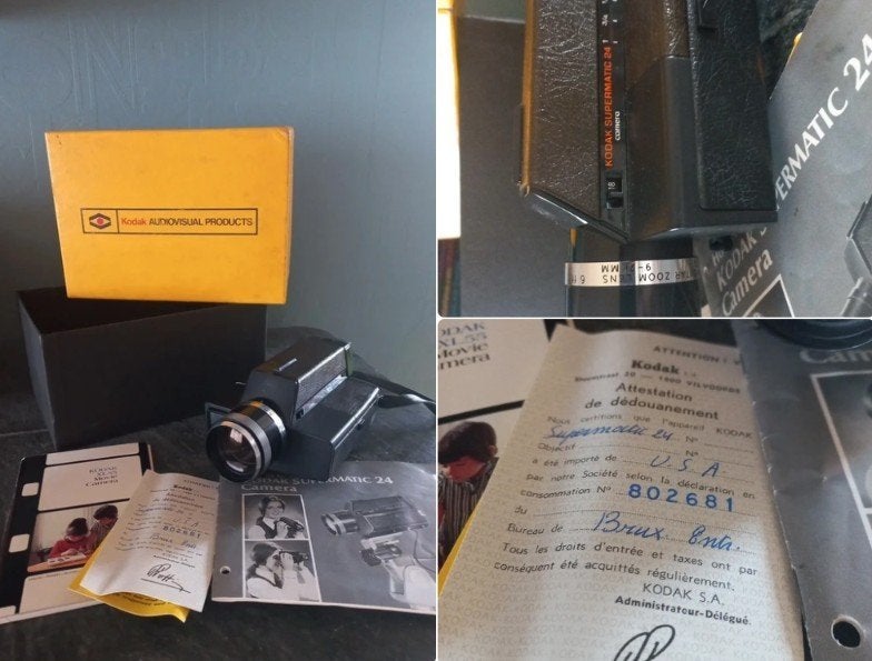 Oude Kodak filmcamera, Verzamelen, Ophalen of Verzenden, Filmcamera
