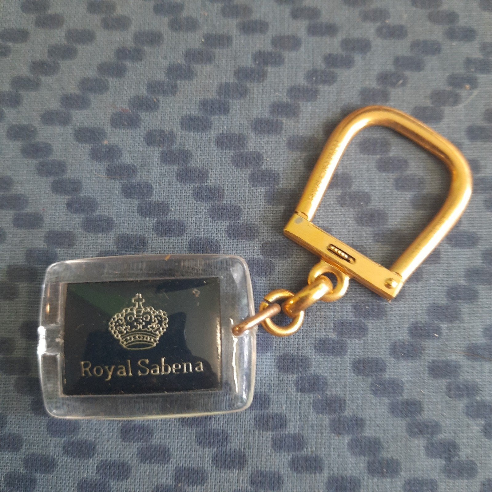 VINTAGE sleutelhanger ongebruikt ROYAL SABENA, Verzamelen, Ophalen, Zo goed als nieuw, Merk