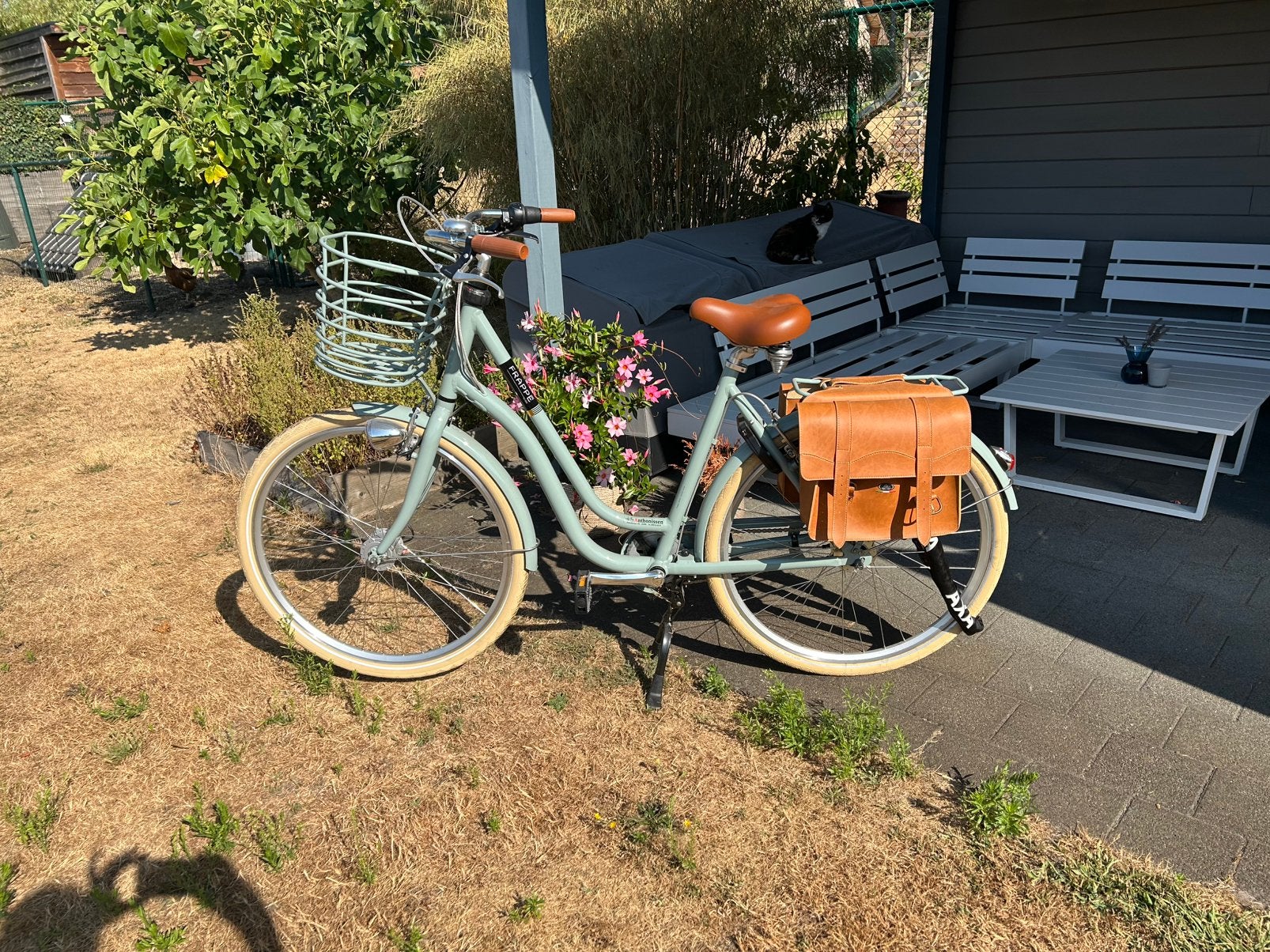 Retro fiets nieuwe staat, Fietsen en Brommers, Fietsen | Dames | Damesfietsen, 53 tot 56 cm, Velgrem, (Extra) lage instap, Zo goed als nieuw