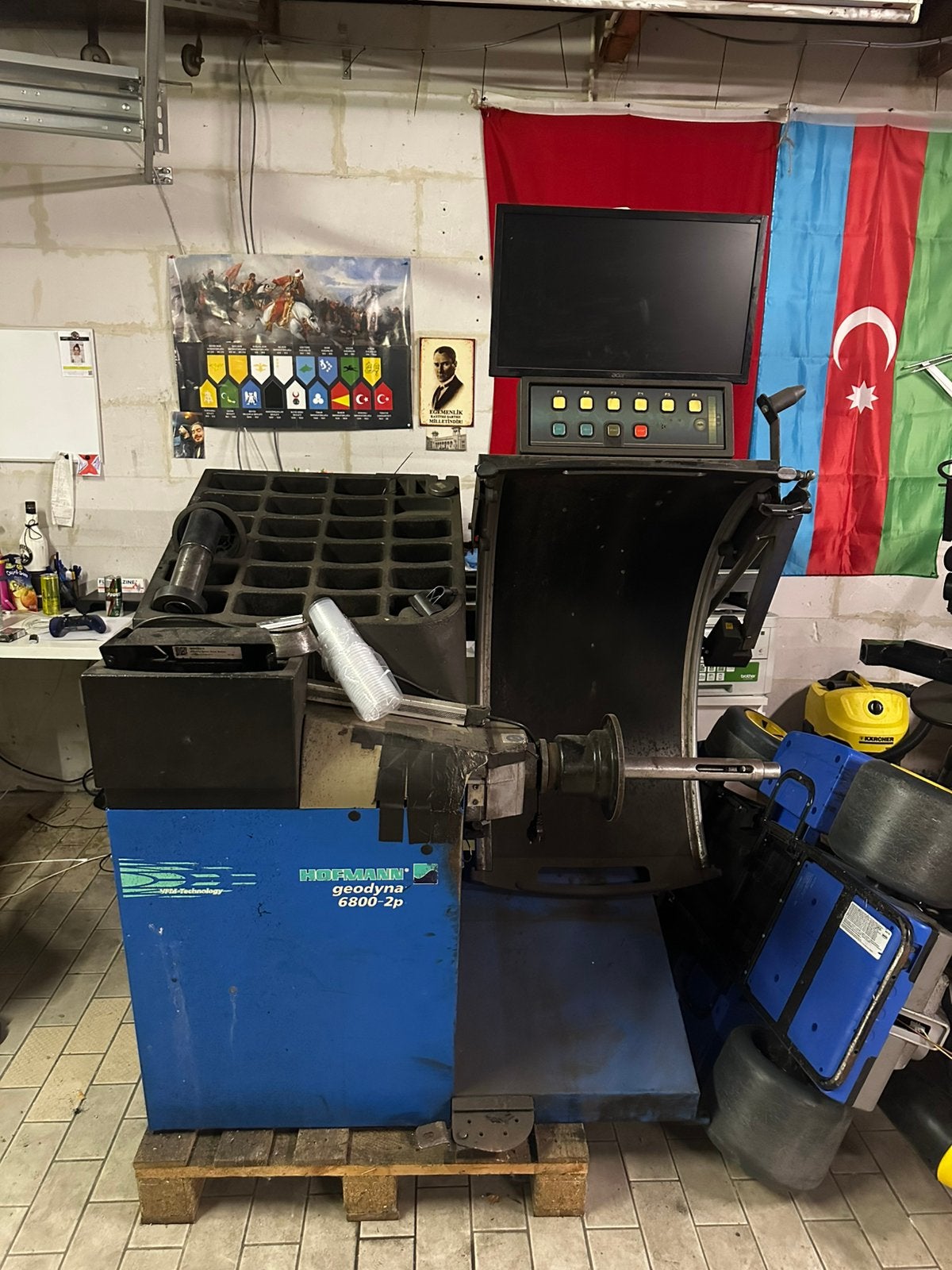 Balanceermachine, Enlèvement, Comme neuf