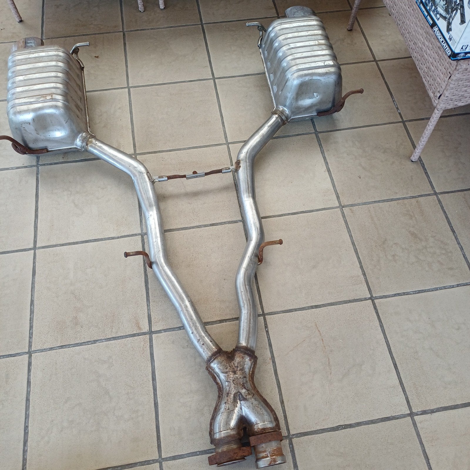 pot d'echappement avec silencieux mercedes slk, Enlèvement, Utilisé, Mercedes-Benz