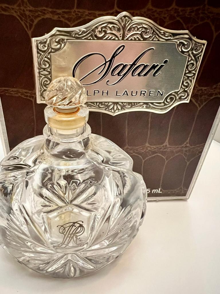 Flacon parfum en Cristal Ralph Lauren, Enlèvement ou Envoi, Bouteille de parfum