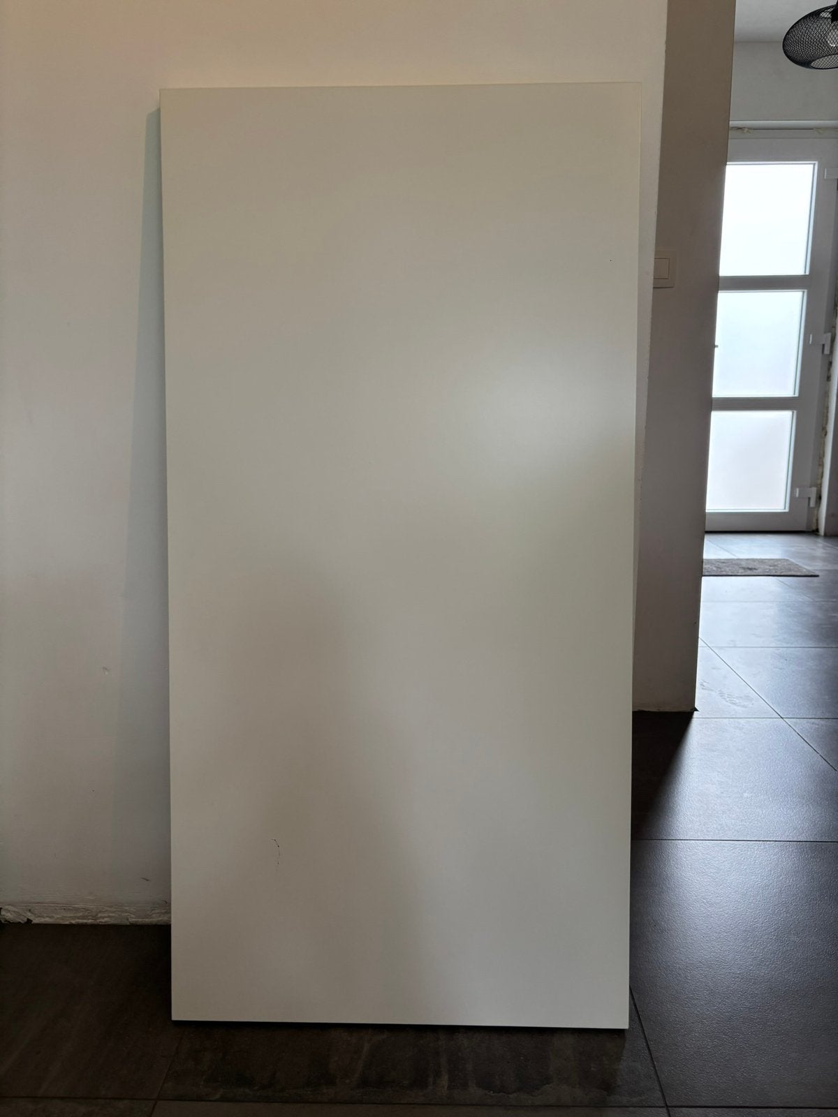 Bureau ikea plateau lagplakten, Enlèvement, Comme neuf, IKEA, Blanc