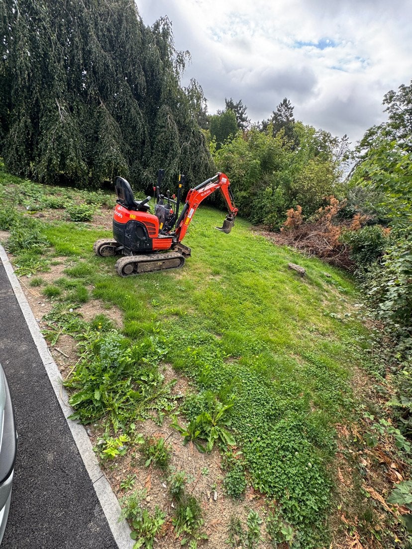 Location avec ou sans chauffeur mini pelle Kubota U10-3, Articles professionnels, Enlèvement