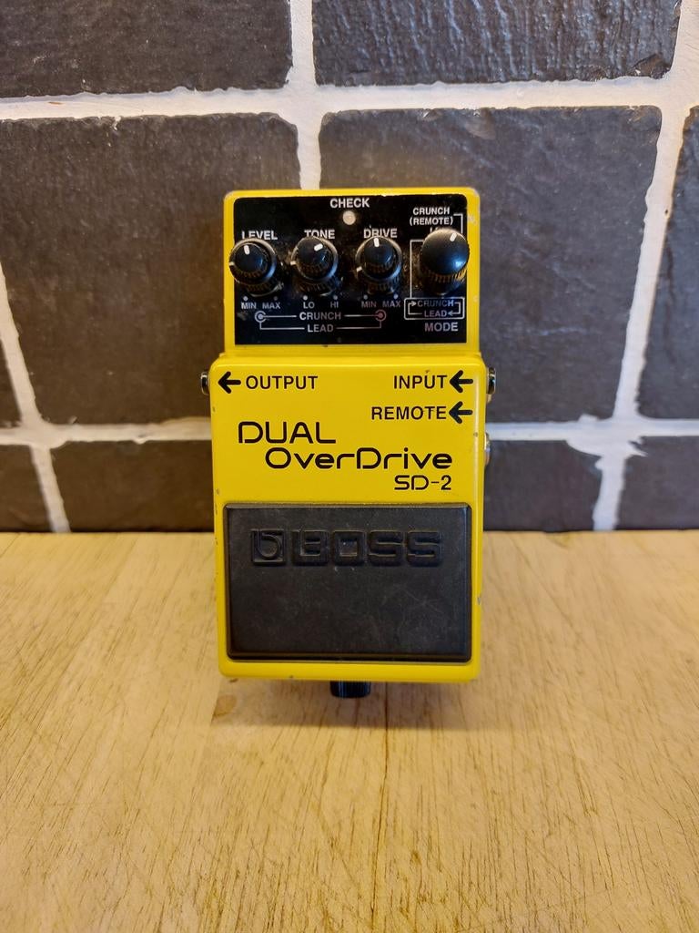 Boss SD-2 Dual Overdrive, Ophalen of Verzenden