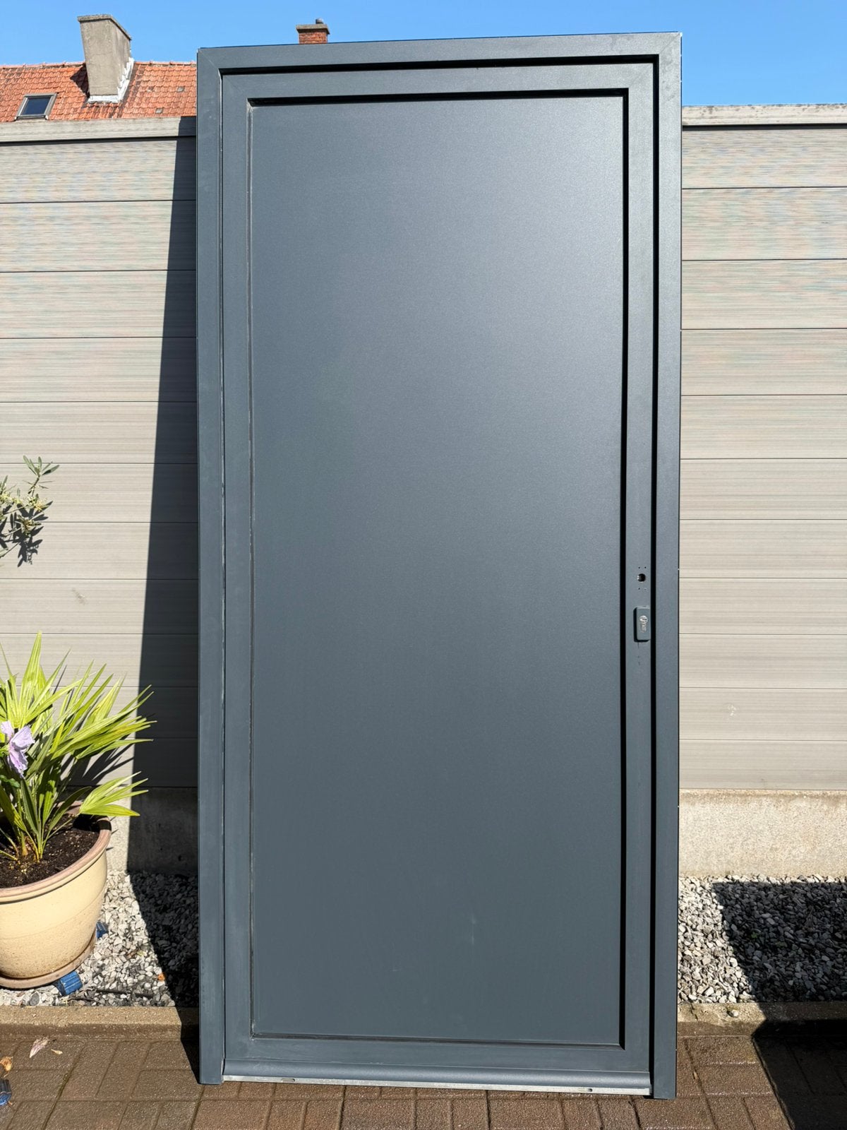 Nieuwe Buiten Aluminium Deur, Doe-het-zelf en Bouw, 150 tot 225 cm, Ophalen, 75 tot 150 cm, Nieuw