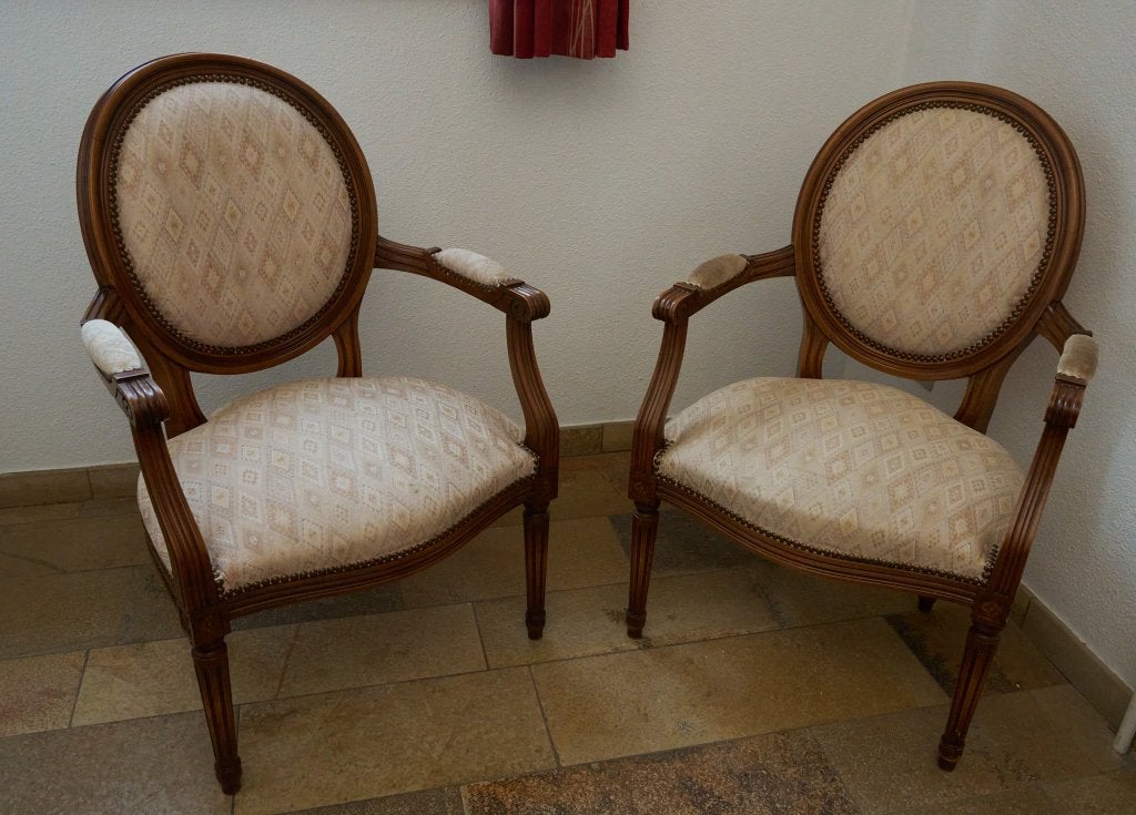 2 fauteuils, Enlèvement, Utilisé, Bois
