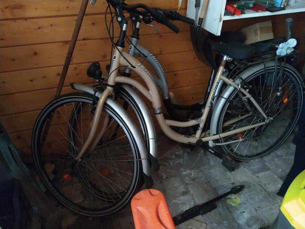 damesfiets te koop, Fietsen en Brommers, Ophalen, Zo goed als nieuw, Overige merken, (Extra) lage instap