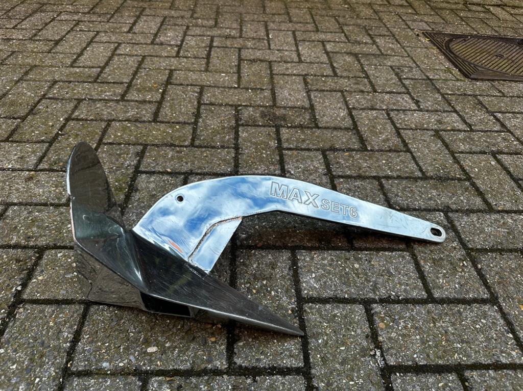 Maxset inox anker voor boot, Watersport en Boten, Bootonderdelen, Ophalen