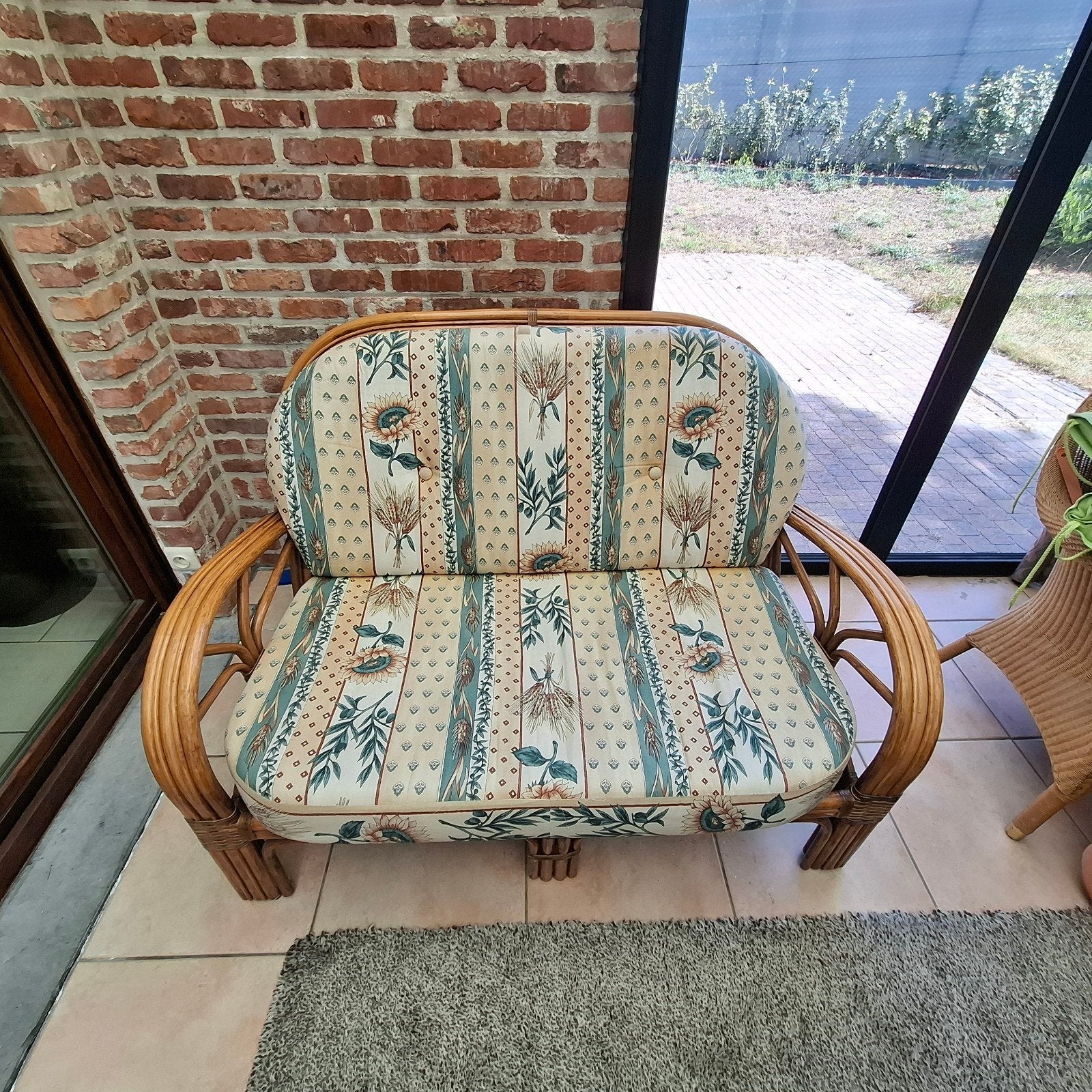 Rotan zetel, Ophalen