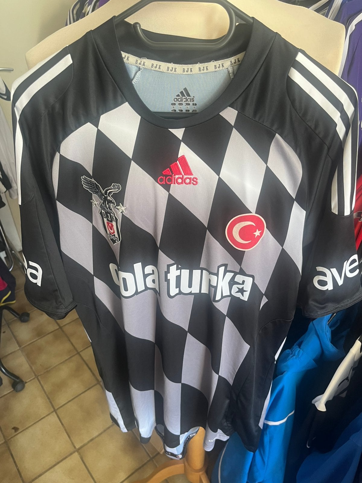 Shirt Besiktas, Sport en Fitness, Voetbal, Ophalen of Verzenden, Zo goed als nieuw, Shirt