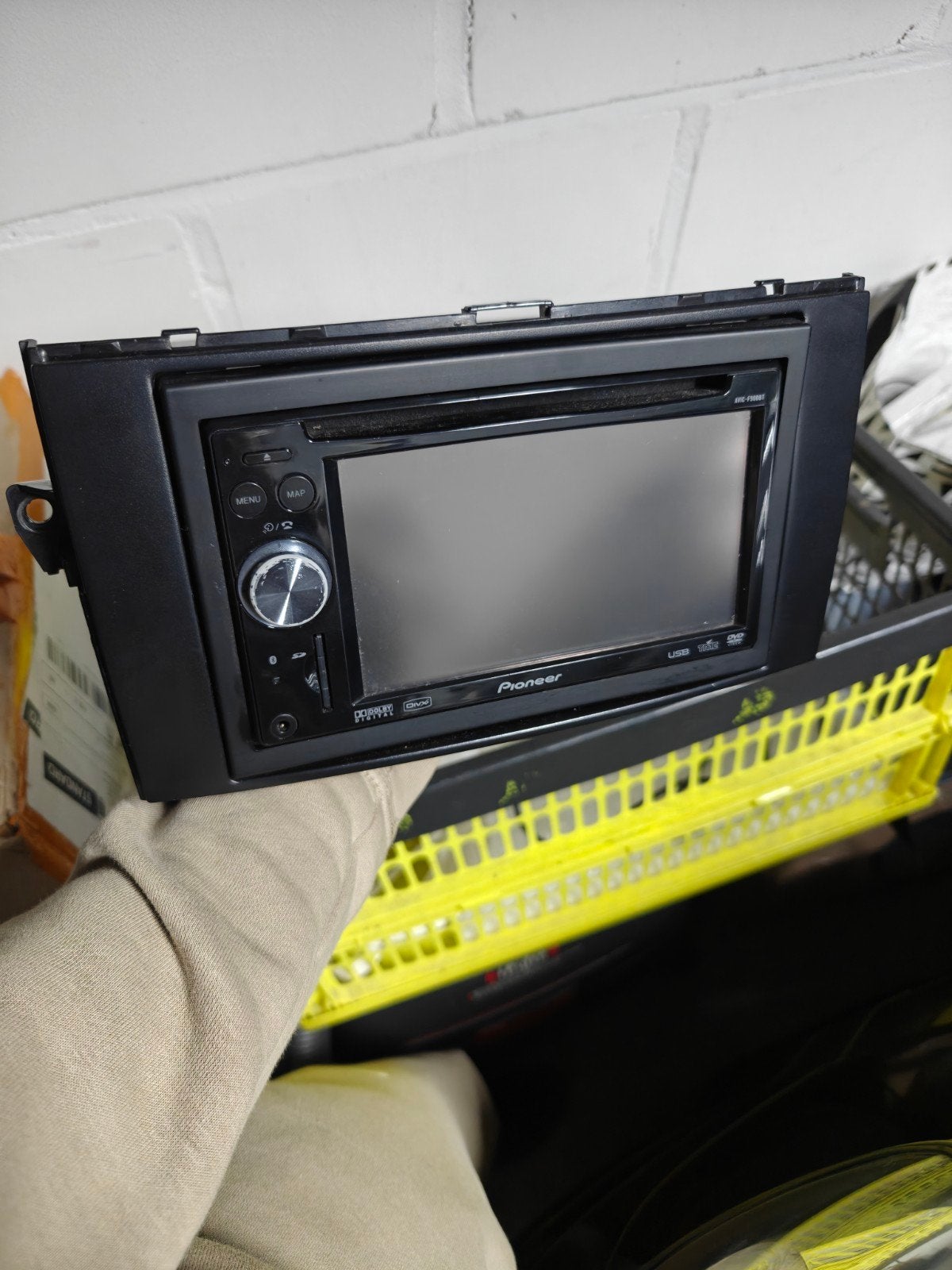 Autoradio Pioneer Mercedes Viano/Vito w639, Ophalen
