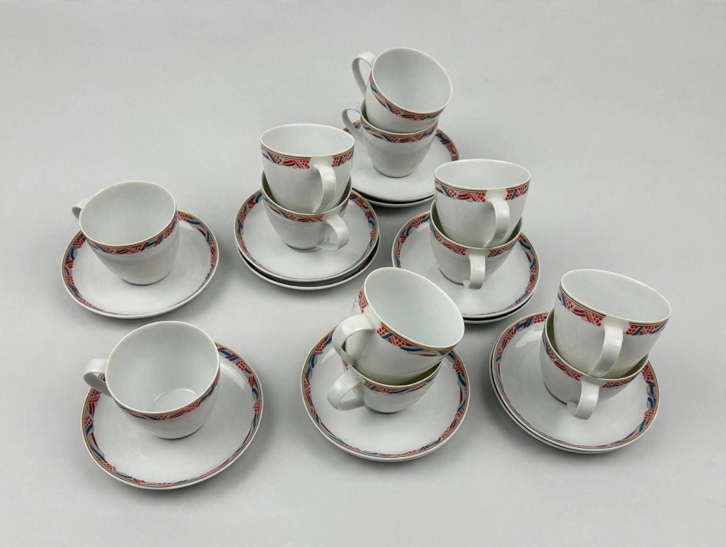Arzberg 1382 Mid Century koffieset 12 pers, Ophalen