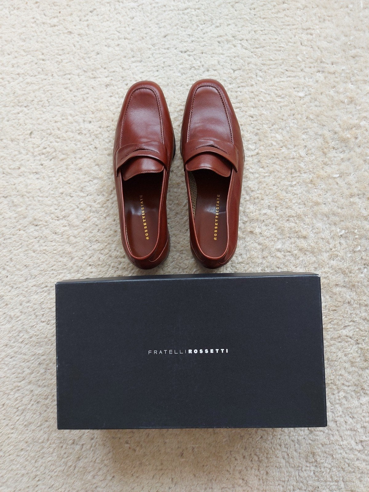 Mocassins Fratelli Rossetti taille 43,5, Enlèvement ou Envoi, Flâneurs